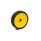 Briggs & Stratton Wheel Assembly, John Deere Yellow (8x2) 7500544YP - alternate 1